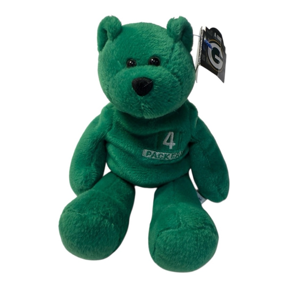 Limited Treasures Pro Bears – Brett Favre #4 Green Bay Packers Plush Bear – 1998